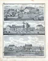 Daniel Bassett, O. Shumaker, G. G. Gurnea, Stock Farm, Residence, Groveland, Northville, La Salle County, La Salle County 1876